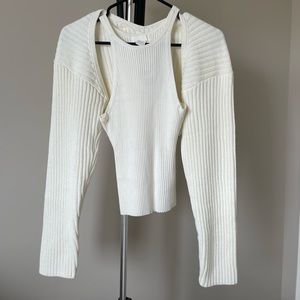 Shrug and Knit Tank Set | NWT | Sizes S and XS